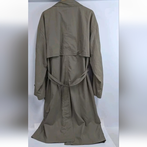 Vintage Oscar De La Renta Trench Coat, Size XL - Picture 4 of 11
